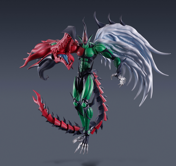 BANDAI Tamashii ELEMENTAL HERO FLAME WINGMAN "Yu-Gi-Oh! GX", TAMASHII NATIONS S.H.MonsterArts | 4573102664655