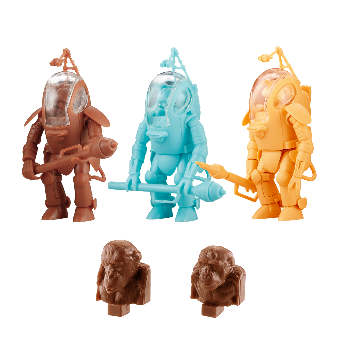 Kaiyodo P.K.A.（SET OF 3） P.K. APE