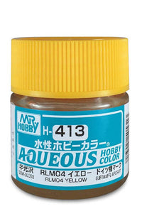 Mr Hobby H413 RLM04 Yellow [German luftwaffe airclaf] | 4973028505313