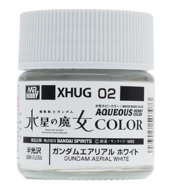 Mr Hobby Aqueous Gundam Color Witch of Mercury Series - Aerial White