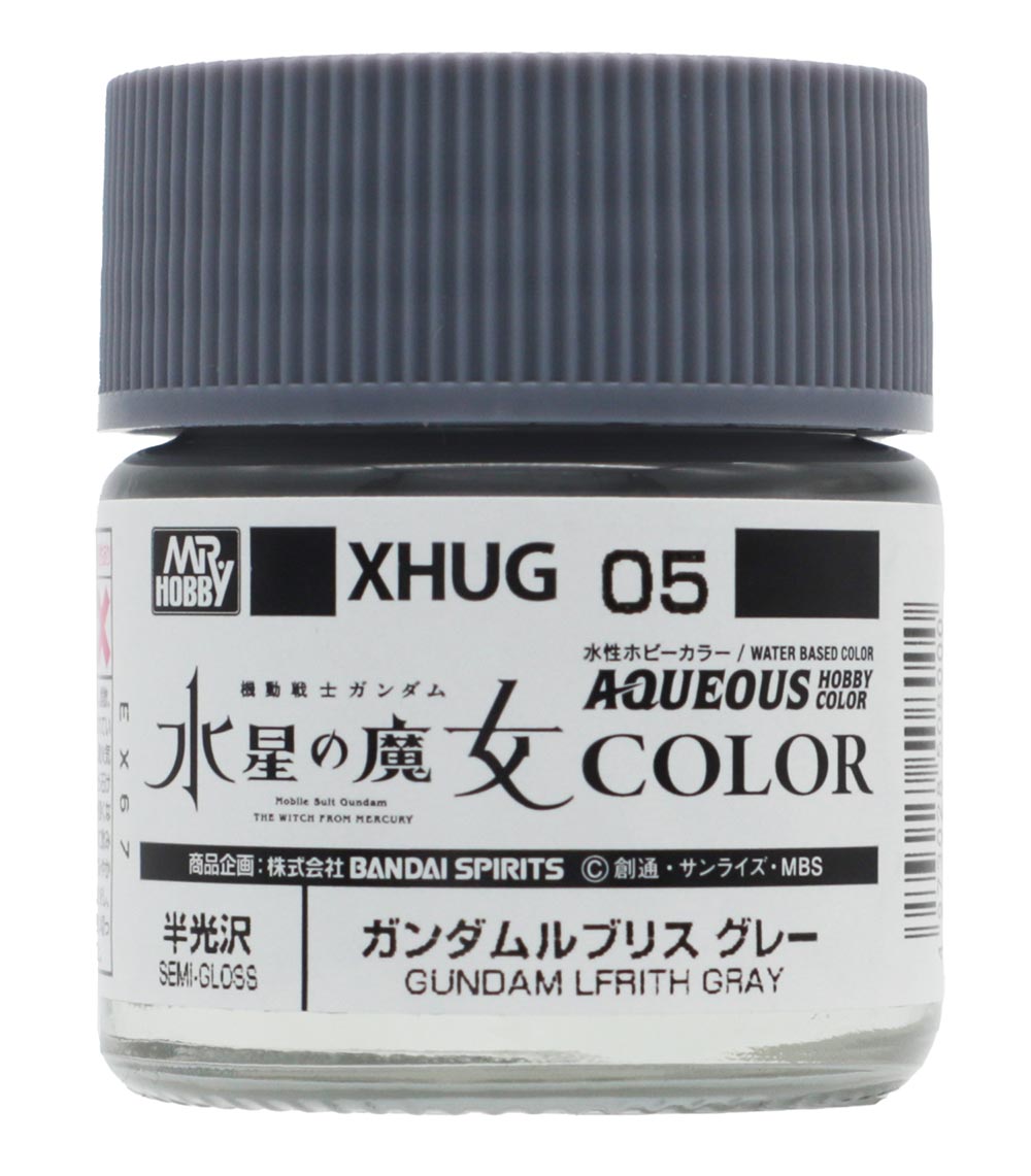 Mr Hobby Aqueous Gundam Color Witch of Mercury Series - Lfrith Gray | 4973028508000