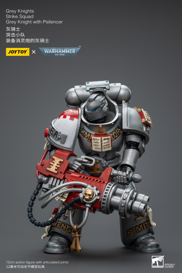 Joy Toy Grey Knights Strike Squad Grey Knight with Psilencer(6973130379008)(6973130379008)