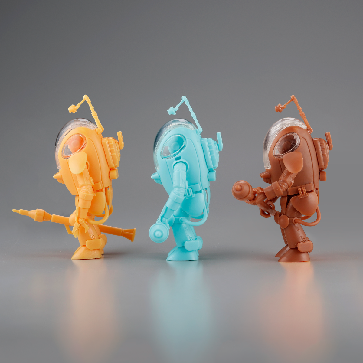 Kaiyodo P.K.A.（SET OF 3） P.K. APE