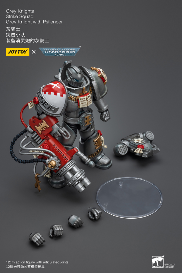 Joy Toy Grey Knights Strike Squad Grey Knight with Psilencer(6973130379008)(6973130379008)