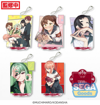 SEGA "There is also a hole in the student organization" Clear Keychain With Stand (EX) | 4582733427379