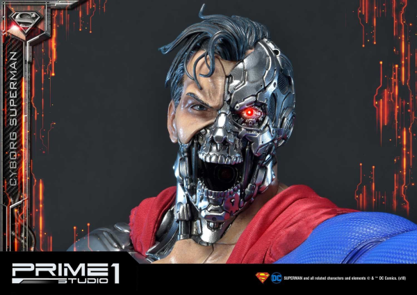 Prime 1 Studio Museum Masterline Superman (Comics) Cyborg Superman EX Version(4562471908019)(4562471908019)