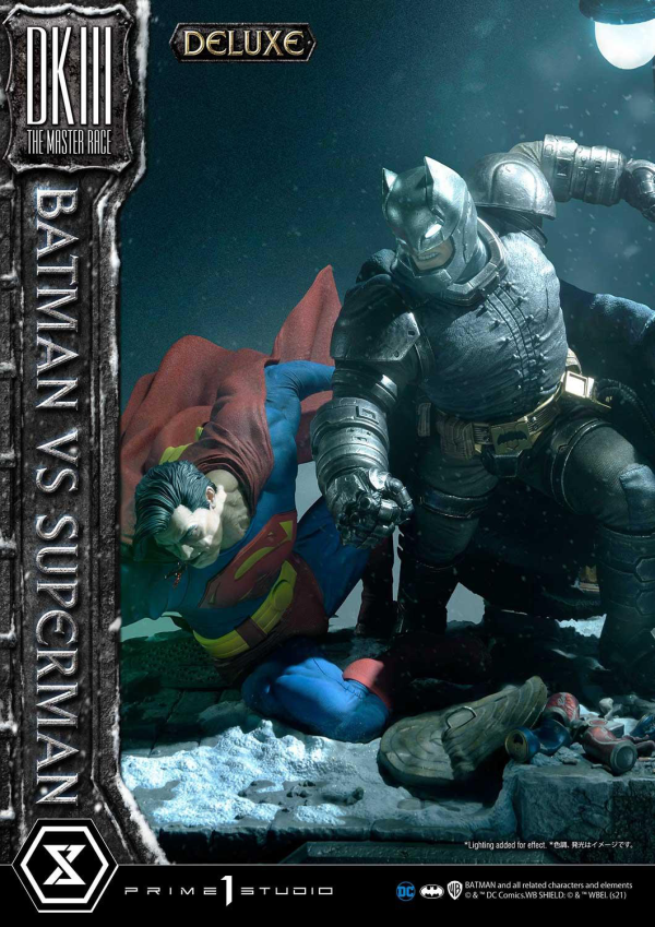 Prime 1 Studio Ultimate Diorama Masterline Batman:The Dark Knight Returns (Comics) Batman versus Superman Deluxe Version(4580708030869)(4580708030869)