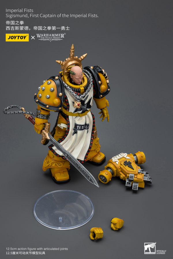 Joy Toy Imperial Fists Sigismund, First Captain of the Imperial Fists | 6973130379237
