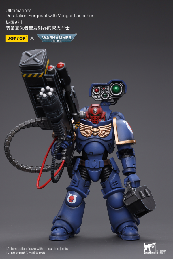 Joy Toy Ultramarines Desolation Sergeant with Vengor Launcher