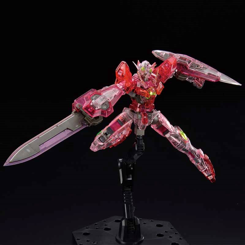 P-Bandai RG 1/144 The Gundam Base Limited Gundam Exia [Trans-Am Clear]
