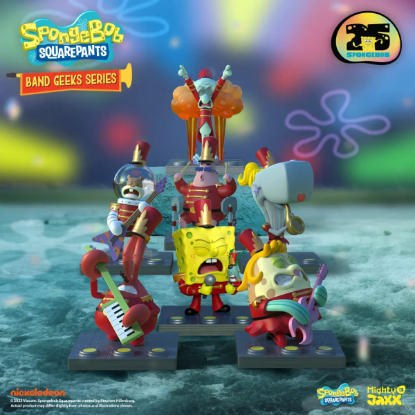 Mighty Jaxx SpongeBob SquarePants: Band Geek(658215278501)(658215278501)