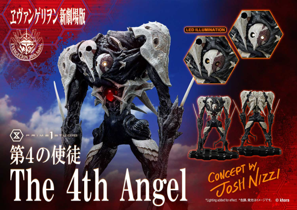 Prime 1 Studio  Ultimate Diorama Masterline Evangelion The 4th Angel (Concept By Josh Nizzi)(4582647121318)(4582647121318)