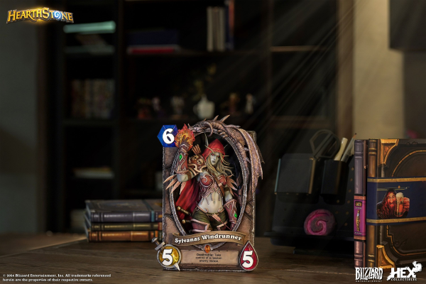 HEX Collectibles Blizzard Hearthstone® 10th Aniversary Sylvanas Windrunner 3D Art Frame | 6974281170278