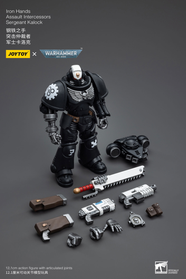 Joy Toy Iron Hands Assault Intercessors Sergeant Kalock(6973130375314)(6973130375314)