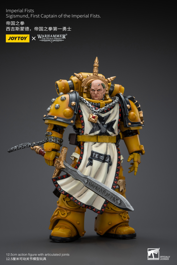 Joy Toy Imperial Fists Sigismund, First Captain of the Imperial Fists | 6973130379237