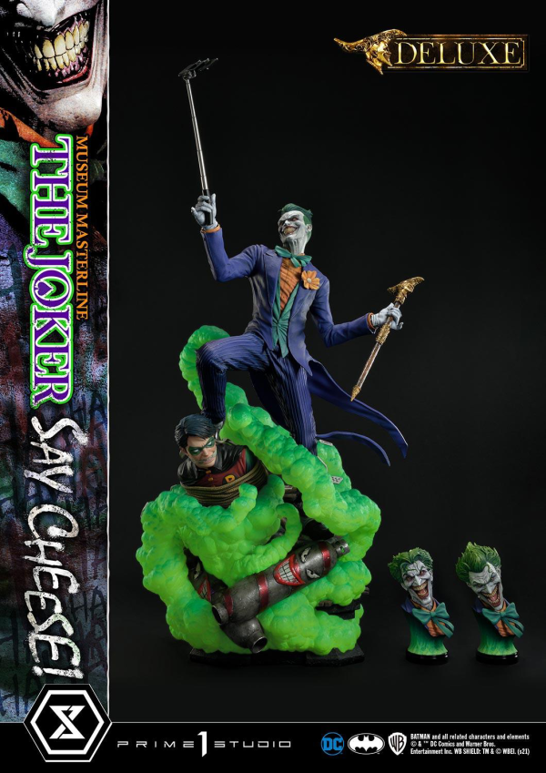 Prime 1 Studio Museum Masterline Batman (Comics) The Joker - Say Cheese! DX Bonus Version(4580708035123)(4580708035123)