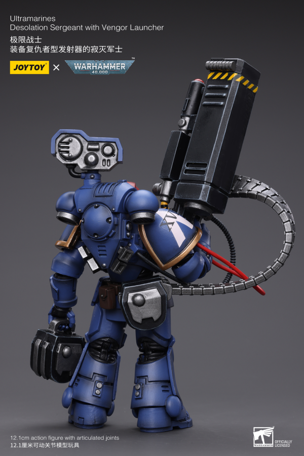 Joy Toy Ultramarines Desolation Sergeant with Vengor Launcher(6973130378803)(6973130378803)