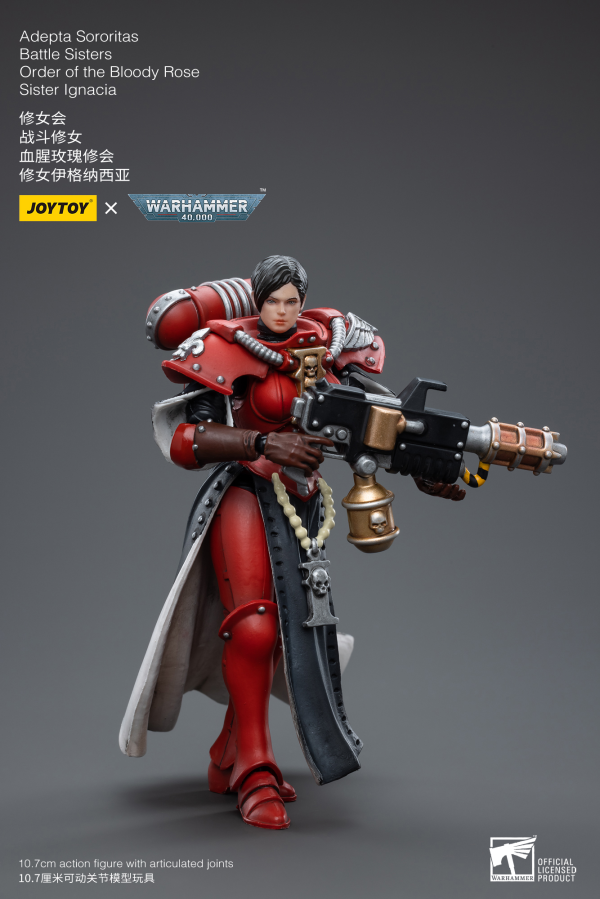 Joy Toy Adepta Sororitas Battle Sisters Order of the Bloody Rose Sister Ignacia(6973130374539)(6973130374539)
