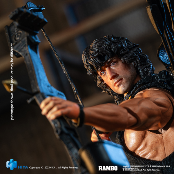 HIYA Toys Exquisite Super Series 1/12 Scale FIRST BLOOD Part III Rambo(6957534202698)(6957534202698)