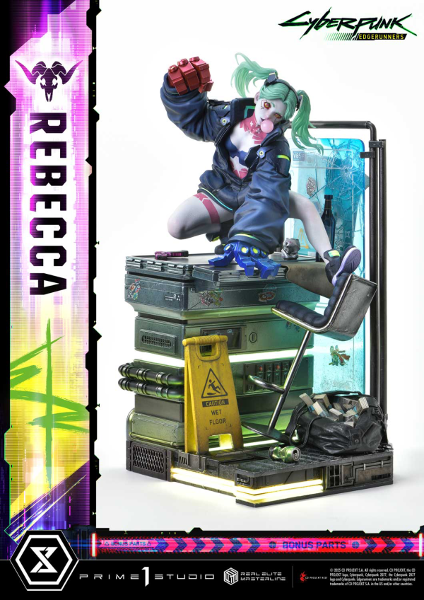 Prime 1 Studio Real Elite Masterline Cyberpunk: Edgerunners Rebecca DX Bonus Version(4582647121585)