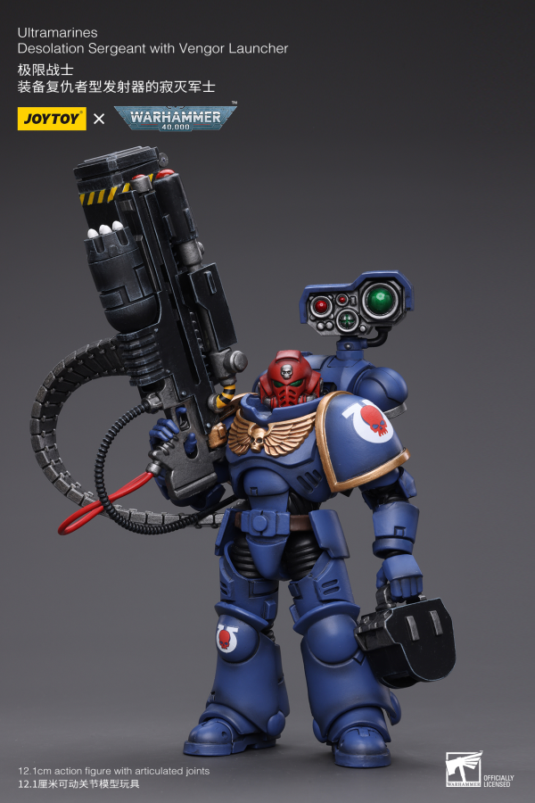 Joy Toy Ultramarines Desolation Sergeant with Vengor Launcher(6973130378803)(6973130378803)