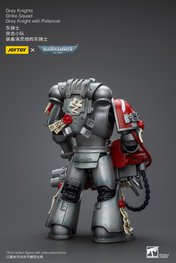 Joy Toy Grey Knights Strike Squad Grey Knight with Psilencer(6973130379008)(6973130379008)