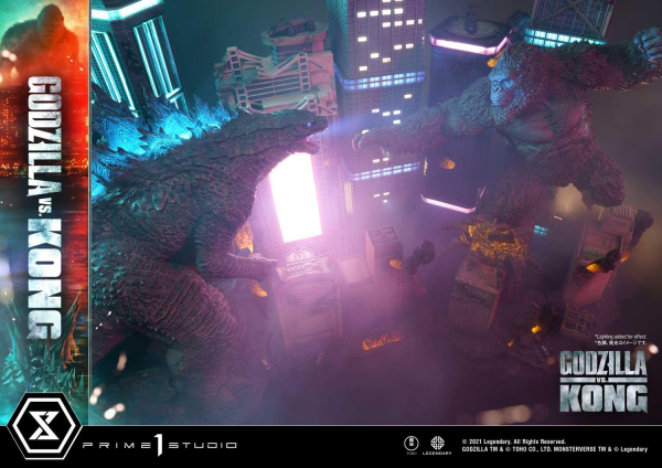 Prime 1 Studio Ultimate Diorama Masterline Godzilla vs Kong (Film) Godzilla VS Kong Final Battle(4580708032993)(4580708032993)
