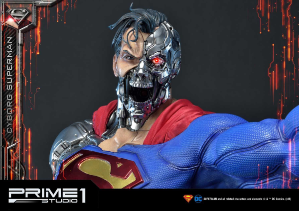 Prime 1 Studio Museum Masterline Superman (Comics) Cyborg Superman EX Version(4562471908019)(4562471908019)