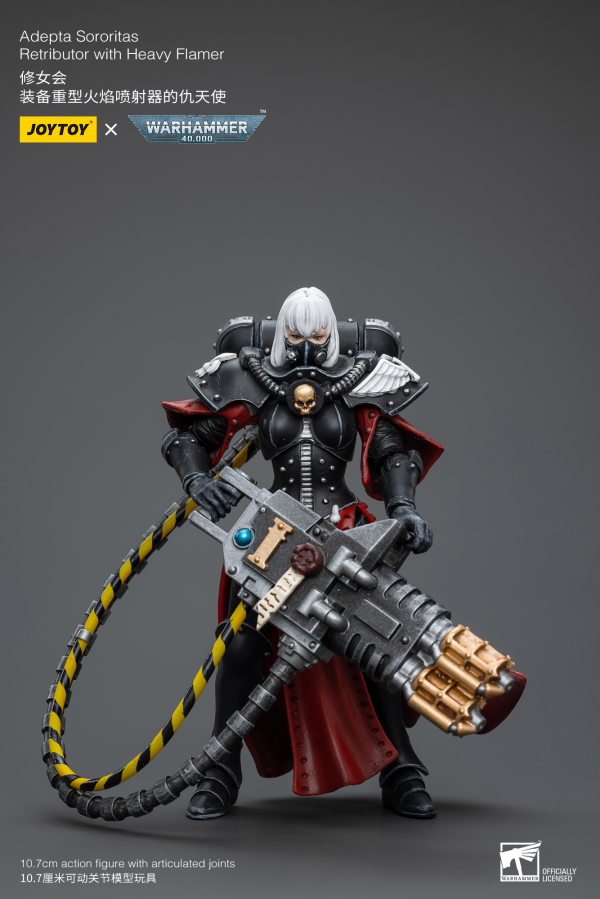 Joy Toy Adepta Sororitas Retributor with Heavy Flamer(6973130378131)(6973130378131)