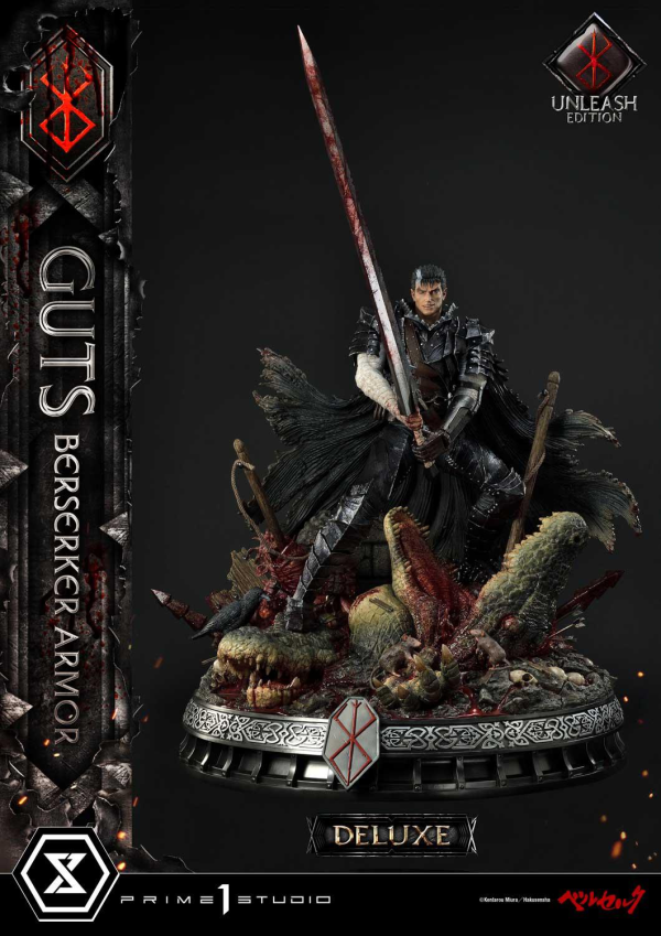 Prime 1 Studio Ultimate Premium Masterline Berserk Guts, Berserker Armor Unleash Edition Deluxe Version(4582535948553)(4582535948553)