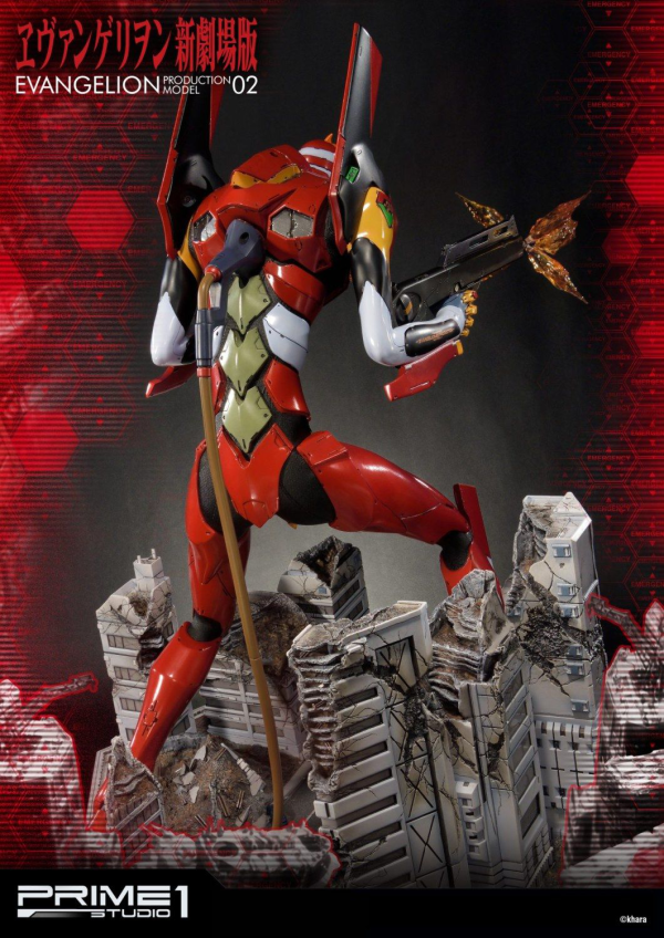 Prime 1 Studio Ultimate Diorama Masterline Evangelion Production Model-02 EX Version(4562471905223)(4562471905223)