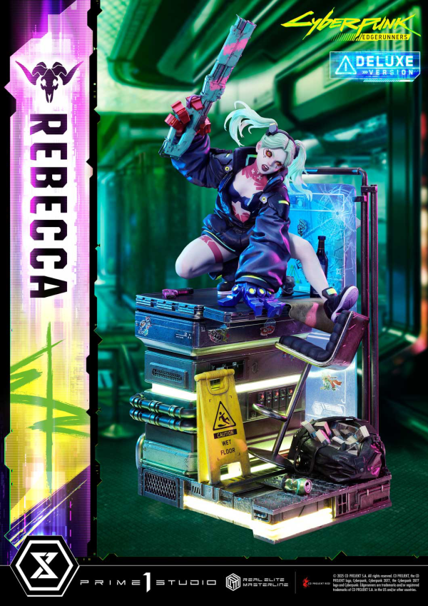 Prime 1 Studio Real Elite Masterline Cyberpunk: Edgerunners Rebecca DX Bonus Version(4582647121585)