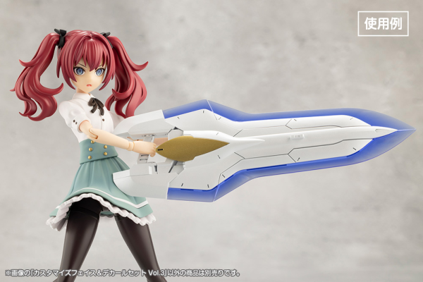 KOTOBUKIYA CUSTOMIZED FACE & DECAL SET Vol.3