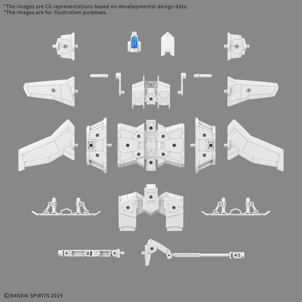 30MM 1/144 Extended Armament Vehicle (WING MOBILE Ver.) | 4573102683182