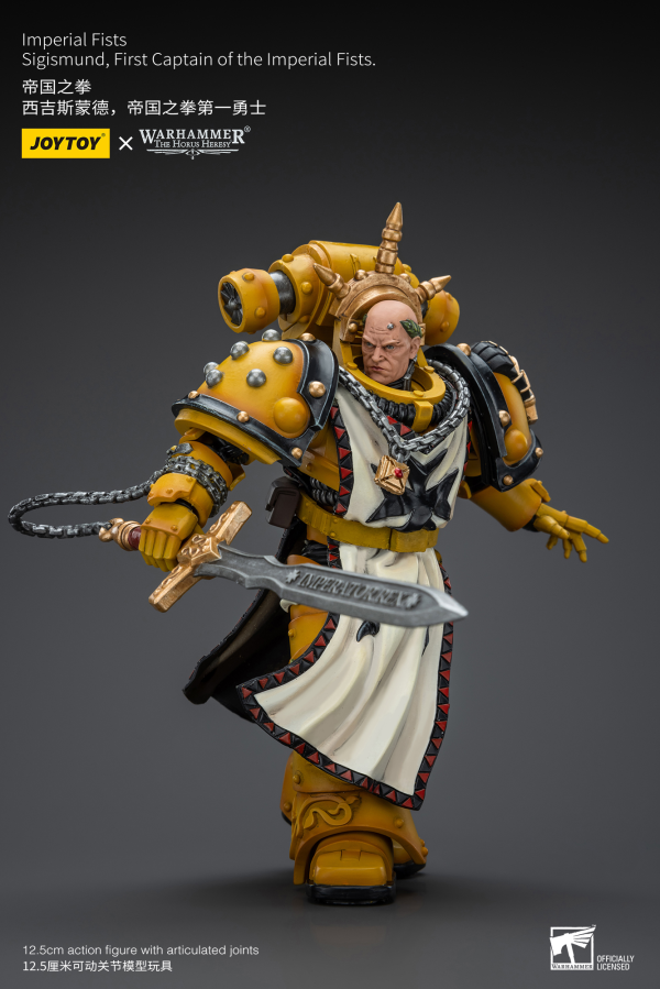 Joy Toy Imperial Fists Sigismund, First Captain of the Imperial Fists | 6973130379237