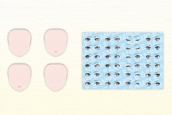 KOTOBUKIYA CUSTOMIZED FACE & DECAL SET Vol.3
