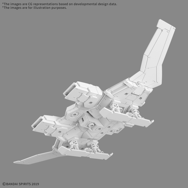 30MM 1/144 Extended Armament Vehicle (WING MOBILE Ver.) | 4573102683182