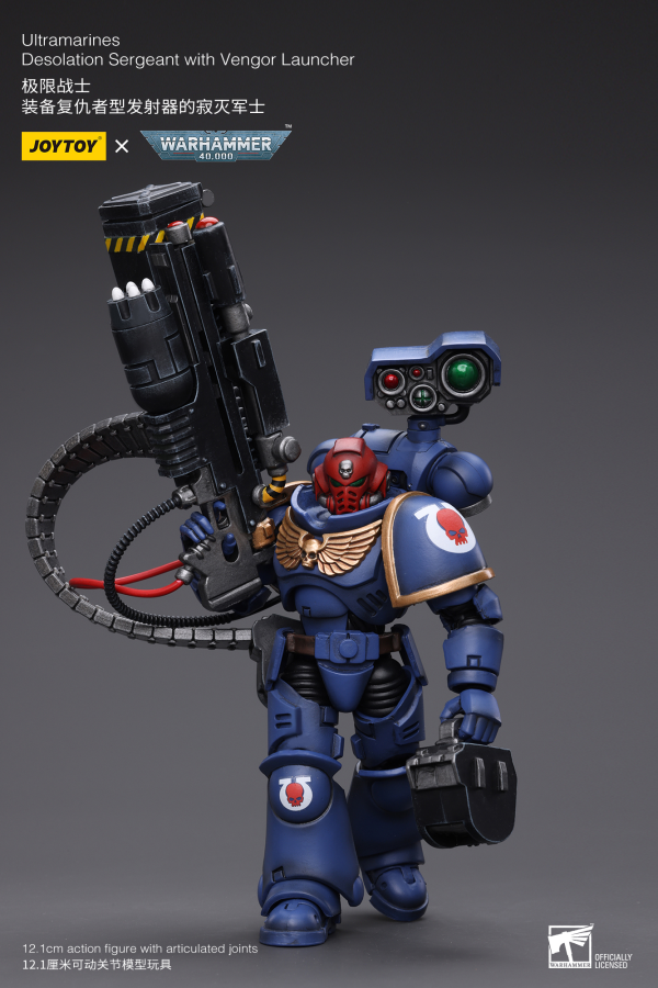 Joy Toy Ultramarines Desolation Sergeant with Vengor Launcher(6973130378803)(6973130378803)