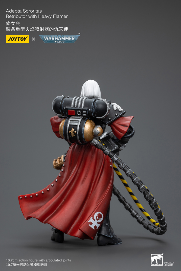 Joy Toy Adepta Sororitas Retributor with Heavy Flamer(6973130378131)(6973130378131)