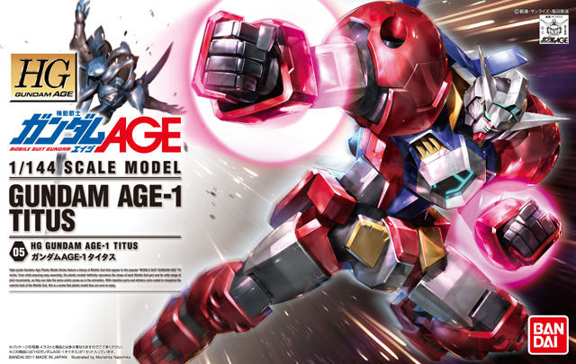 HG 1/144 #05 Gundam Age 1 Titus | 4573102573841