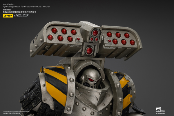 JOYTOY lron Warriors Tyrant Siege Master Terminator with Rocket launcher | 6927054401482