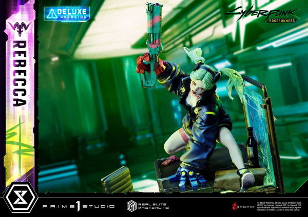 Prime 1 Studio Real Elite Masterline Cyberpunk: Edgerunners Rebecca DX Bonus Version(4582647121585)
