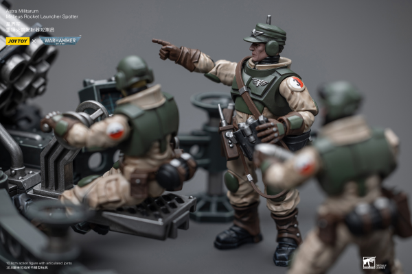 Joy Toy Astra Militarum Ordnance Team with Malleus Rocket Launcher(6973130378841)(6973130378841)