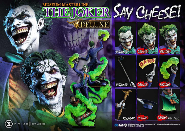Prime 1 Studio Museum Masterline Batman (Comics) The Joker - Say Cheese! DX Bonus Version(4580708035123)(4580708035123)
