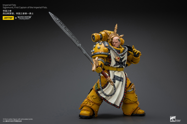 Joy Toy Imperial Fists Sigismund, First Captain of the Imperial Fists | 6973130379237
