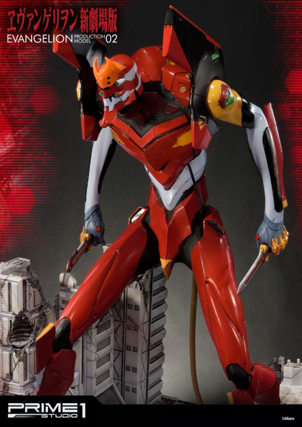 Prime 1 Studio Ultimate Diorama Masterline Evangelion Production Model-02 EX Version(4562471905223)(4562471905223)