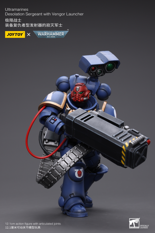 Joy Toy Ultramarines Desolation Sergeant with Vengor Launcher(6973130378803)(6973130378803)