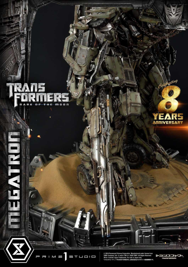 Prime 1 Studio Museum Masterline Transformers: Dark of the Moon (Film) Megatron EX Bonus Version(4582535944968)(4582535944968)