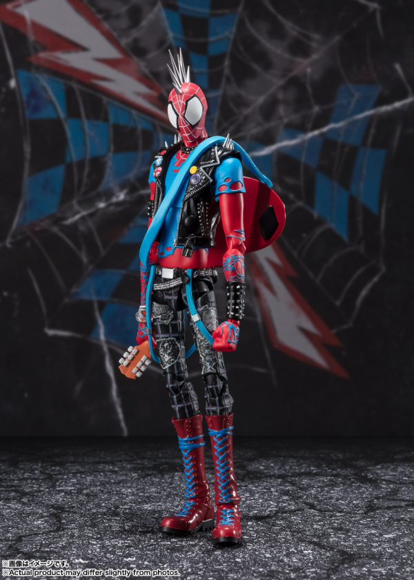 BANDAI Tamashii SPIDER-PUNK(Spider-Man: Across the Spider-Verse)  "Spider-Man: Across the Spider-Verse", TAMASHII NATIONS S.H.Figuarts(4573102662576)(4573102662576)