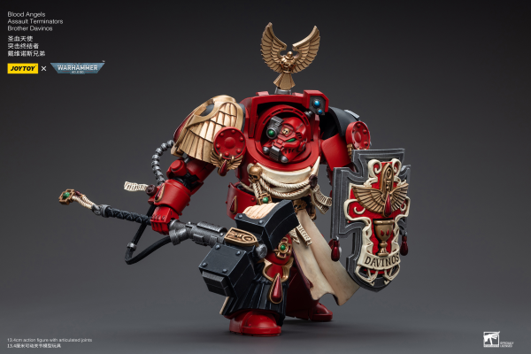 Joy Toy Blood Angels Assault Terminators Brother Davinos(6973130375536)(6973130375536)